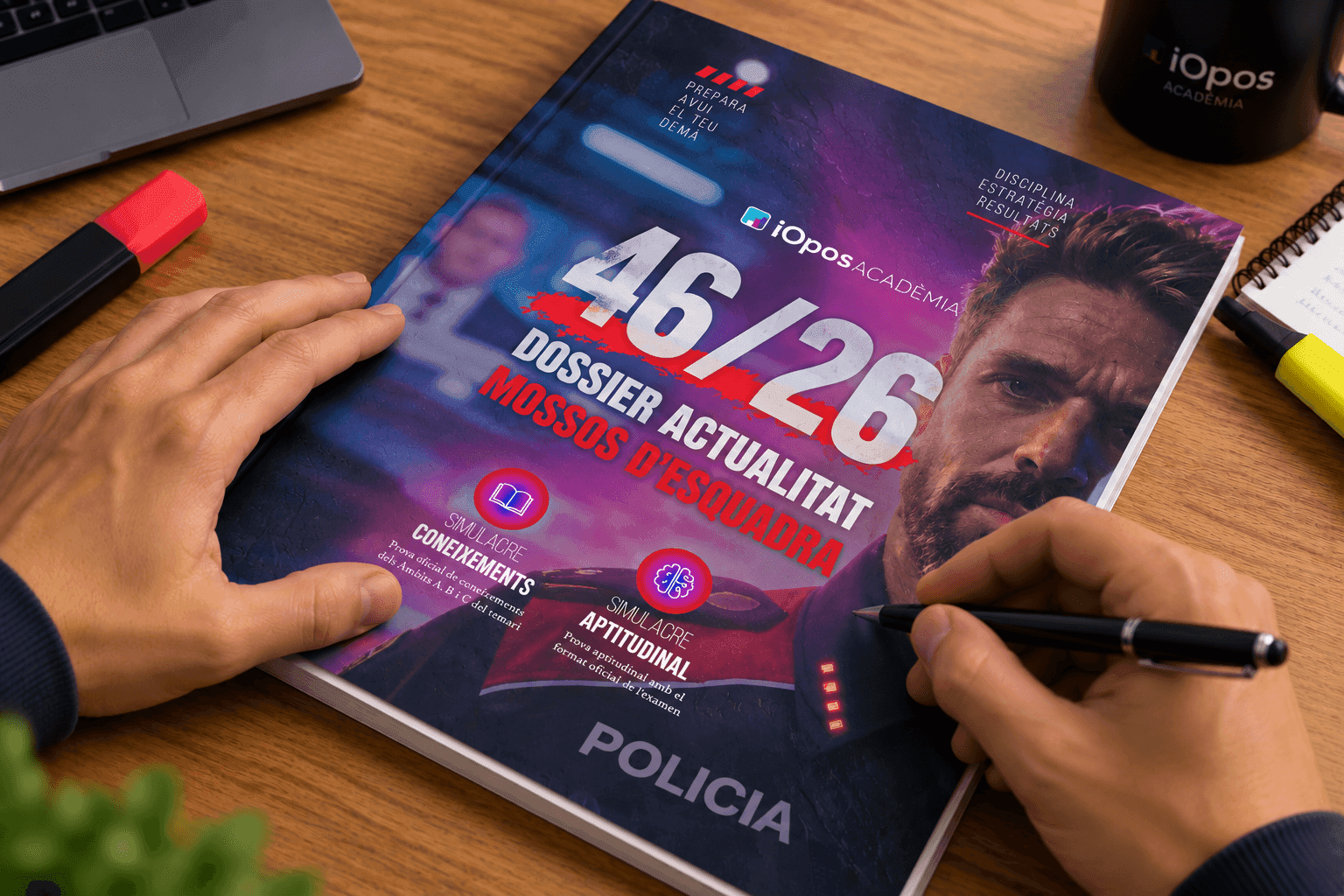 100 preguntas de actualidad para el examen de Mossos d’Esquadra 2026
